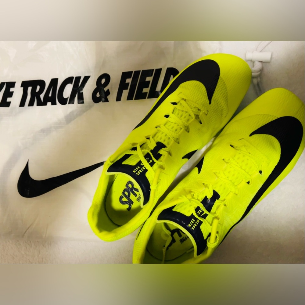 Nike track cleats size 8